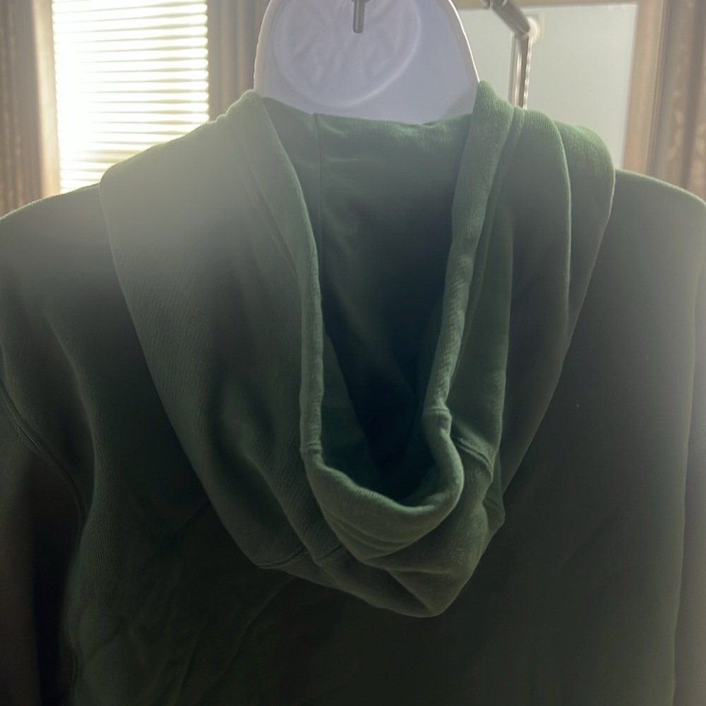 Nike Green and White Hoodie - Picture 5 of 7